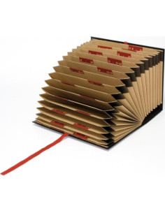 ▷ CARPETA GRAFOPLAS 4º NEGRO FUELLE CLASIFICADORA | Taine - Imagen 1