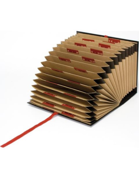 ▷ CARPETA GRAFOPLAS 4º NEGRO FUELLE CLASIFICADORA | Taine - Imagen 1