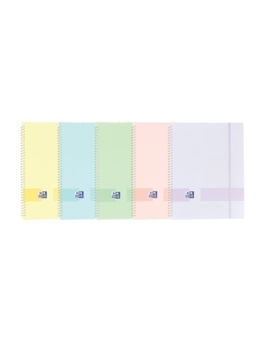 ▷ CARPETA OXFORD 20F A4 FUNDAS ESPIRAL PP STD PASTEL | Taine - Imagen 1
