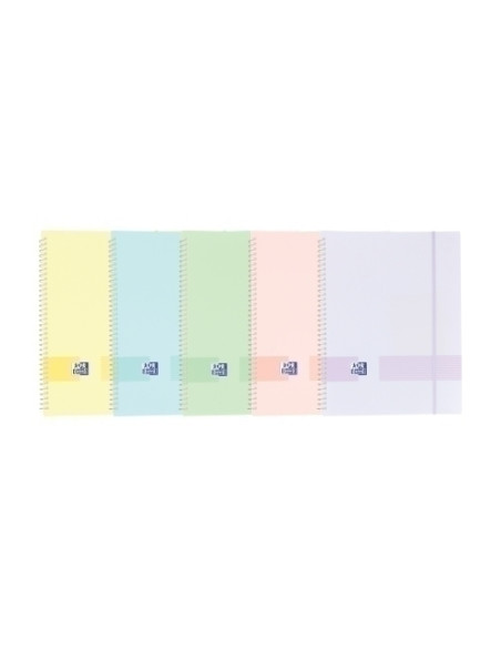 ▷ CARPETA OXFORD 20F A4 FUNDAS ESPIRAL PP STD PASTEL | Taine - Imagen 1