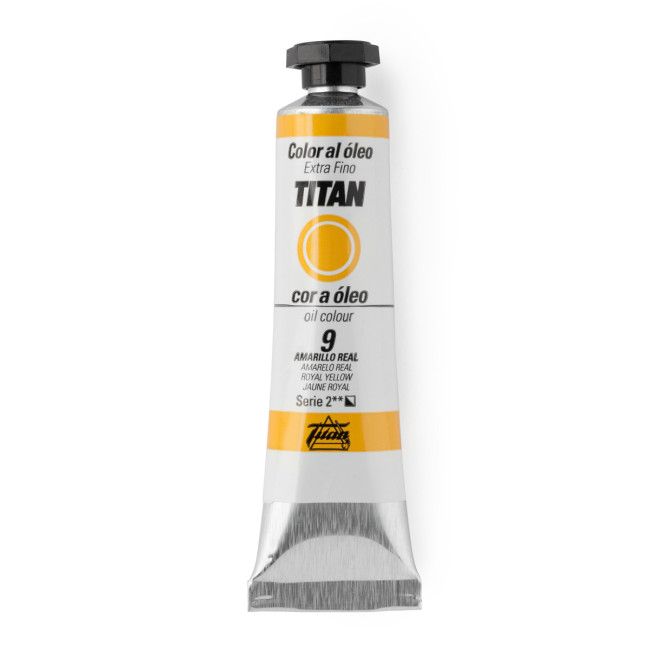 ▷ OLEO TITAN Nº09 AMARILLO REAL 20ML | Taine - Imagen 1