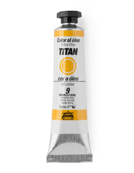 ▷ OLEO TITAN Nº09 AMARILLO REAL 20ML | Taine - Imagen 1