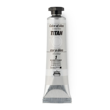 ▷ OLEO TITAN Nº01 BLANCO TITANIO 20ML | Taine - Imagen 1
