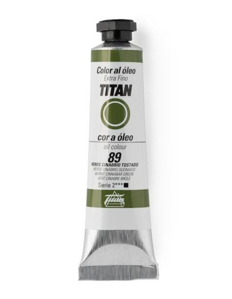 ▷ OLEO TITAN Nº89 VERDE CINABRIO TOS 20ML | Taine - Imagen 1