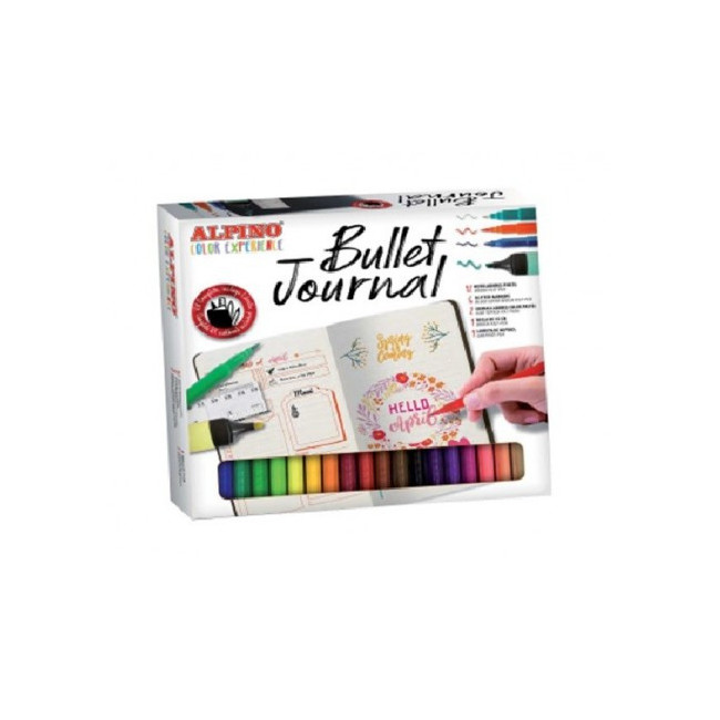 ▷ ROTULADORES ALPINO 12 UDS EXPER BULLET JOURNAL | Taine - Imagen 1