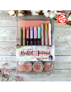 ▷ ACUARELAS TALENS VARIOS TONOS ROSA CORALBULLET JOURNAL | Taine - Imagen 1