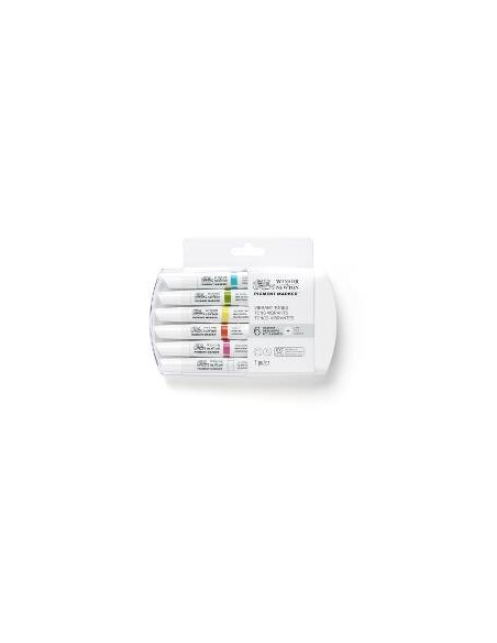 ▷ ROTULADORES VALLEJO 8 UDS PIGMENT MARKER TONOS VIVOS | Taine - Imagen 1