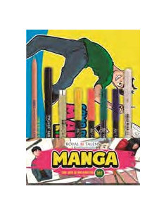 ▷ ROTULADORES TALENS MANGA + PINCELES+TINTAS DE COLORES | Taine - Imagen 1