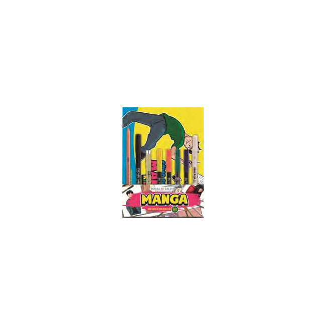 ▷ ROTULADORES TALENS MANGA + PINCELES+TINTAS DE COLORES | Taine - Imagen 1
