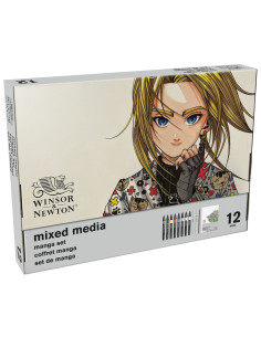▷ ROTULADORES WINSORD MANGA 12UDS PROMARKER WyN MIX MEDIA | Taine - Imagen 1