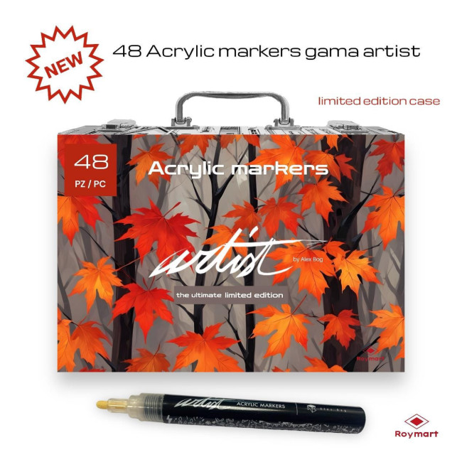▷ COLORES ARTIST 48 UDS ACYLICOS/ALCOHOL ALEXBOG | Taine - Imagen 1