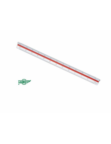 ▷ ESCALIMETRO FAIBO 30CM ESCALA 1,100 1,200 1.300 1,400 1,500 | Taine - Imagen 1