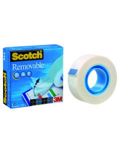 ▷ CINTA ADHESIVA INVISIBLE REPOSICIONABLE 33Mx19MM 811 SCOTCH® (7000029163) | Taine - Imagen 1