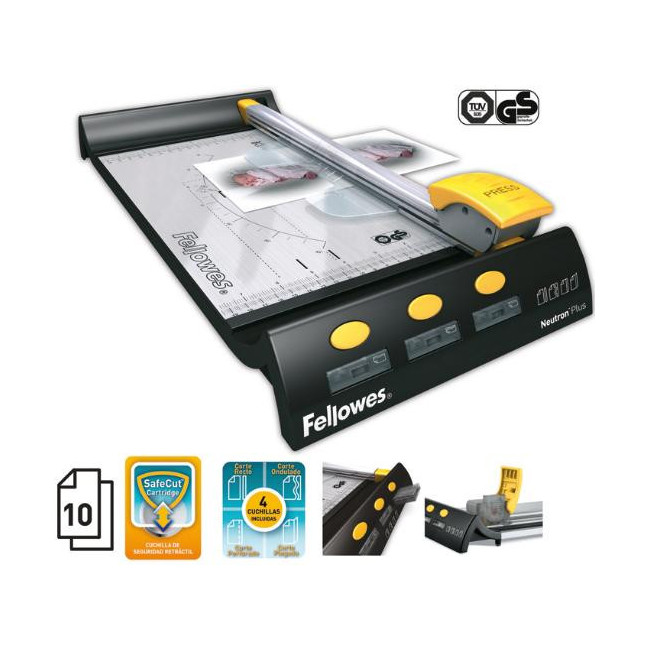 ▷ CIZALLA FELLOWES NEUTRON PLUS A4 DE RODILLO | Taine - Imagen 1