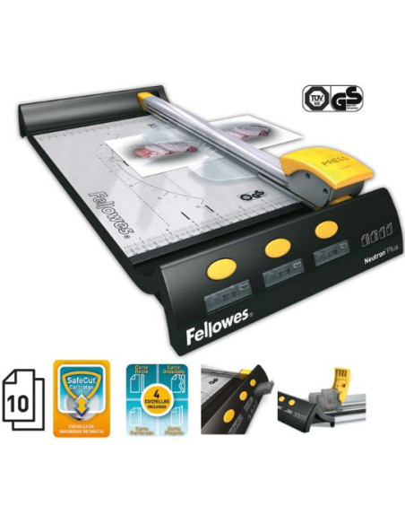 ▷ CIZALLA FELLOWES NEUTRON PLUS A4 DE RODILLO | Taine - Imagen 1