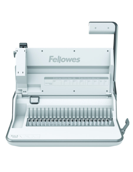 ▷ ENCUADERNADORA FELLOWES MULTIFUNCION 3 EN 1 LYRA CANUTILLO PLASTICO | Taine - Imagen 1