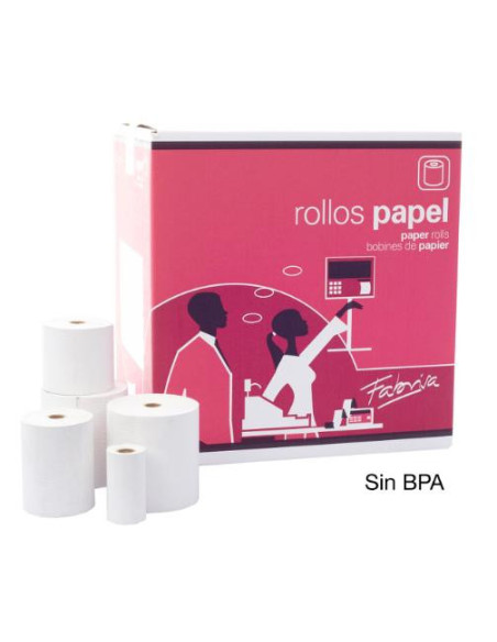 ▷ PQ 10 ROLLOS TERMICO S/BPA 60x55x12MM | Taine - Imagen 1