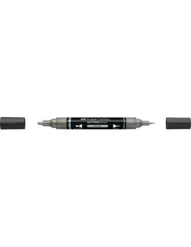 ▷ ROTULADOR FABER-CASTELL 2 PUNTAS EFECTO ESPEJO | Taine - Imagen 1