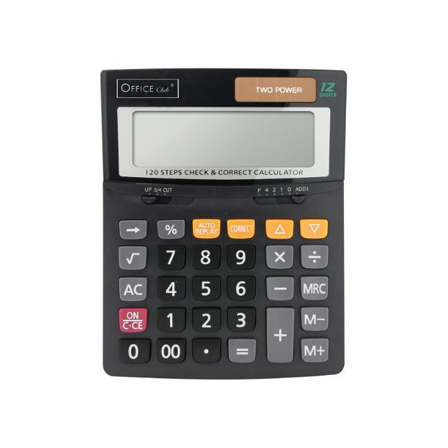 ▷ CALCULADORA INGRAF CD-2685-12RP NEGRO OFFICE CLUB | Taine - Imagen 1