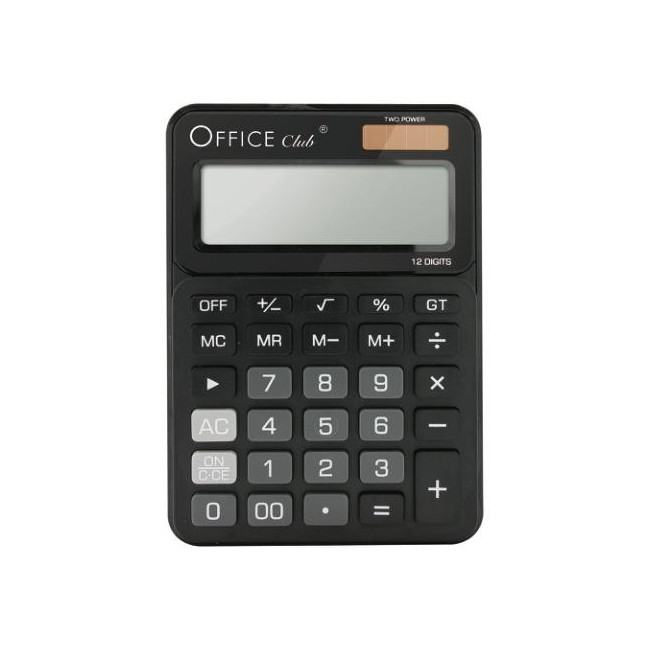 ▷ CALCULADORA INGRAF CD-2720-12 NEGRO OFFICE CLUB | Taine - Imagen 1