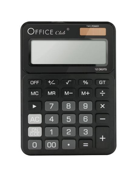 ▷ CALCULADORA INGRAF CD-2720-12 NEGRO OFFICE CLUB | Taine - Imagen 1