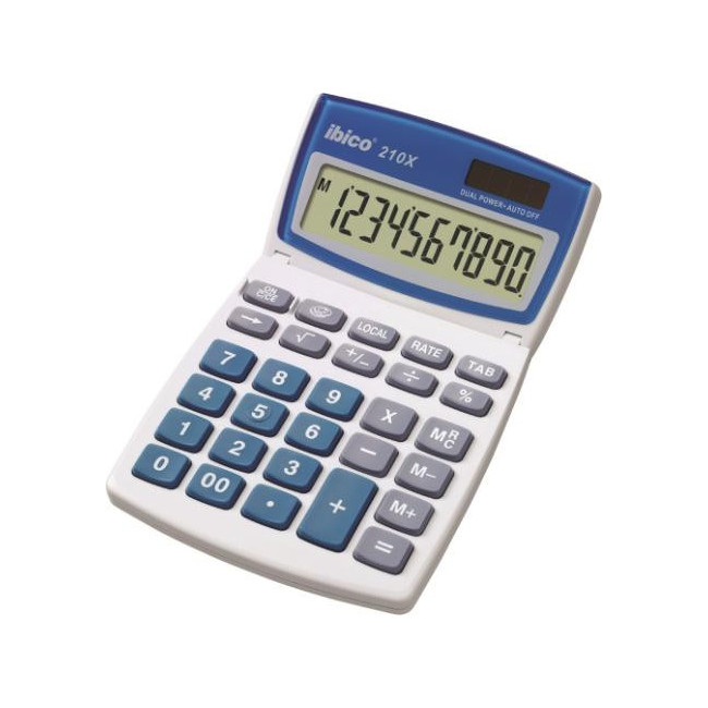 ▷ CALCULADORA IBICO SOBREMESA 10 DIGITOS 210X | Taine - Imagen 1