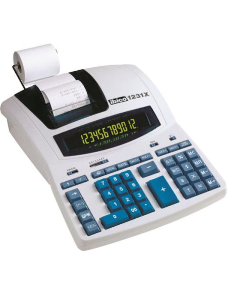 ▷ CALCULADORA IBICO IMPRESORA 12 DIG 1231X IBICO | Taine - Imagen 1
