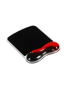 ▷ ALFOMBRILLA KENSINGTON P.RATÓN CON REPOSAMUÑECAS DUO GEL NEGRO/ROJO | Taine - Imagen 1