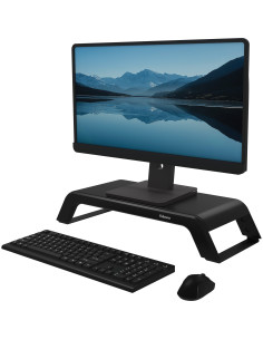 ▷ SOPORTE FELLOWES PARA MONITOR HANA LT NEGRO | Taine - Imagen 1