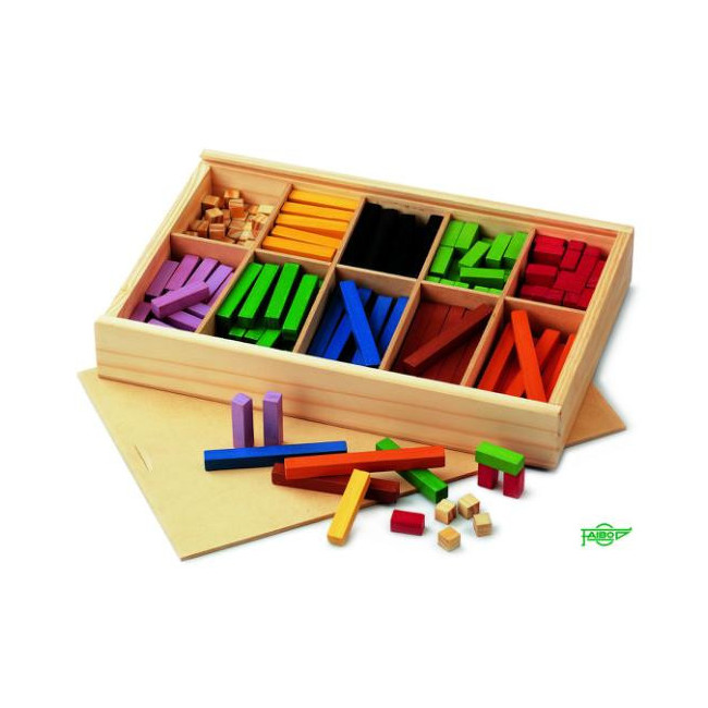 ▷ REGLETAS FAIBO 300 PIEZAS CAJA MADERA | Taine - Imagen 3