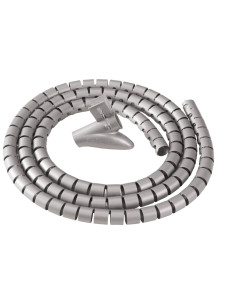 ▷ ORGANIZADOR FELLOWES CABLES CABLEZIP PLATA | Taine - Imagen 1