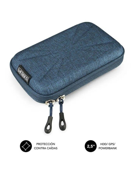 ▷ FUNDA SUBBLIM DISCO DURO HDD BUSINESS CLASE 2,5" AZUL | Taine - Imagen 1