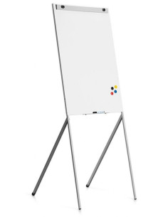 ▷ PIZARRA CONFERENCIAS MAGNETICA LACADA ESTRUCTURA METALICA PLEGABLE | Taine - Imagen 1