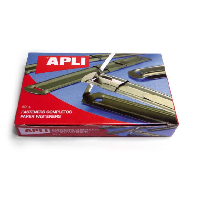 ▷ FASTENERS APLI HIERRO LATONADO CJ.50 | Taine - Imagen 1