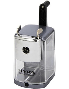 ▷ SACAPUNTAS LYRA MANIVELA+BRIDA METALICO | Taine - Imagen 1