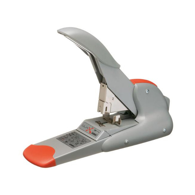 ▷ GRAPADORA RAPID GRUESOS DUAX 170H FLAT-CLINCH PLATA/NARANJA | Taine - Imagen 1
