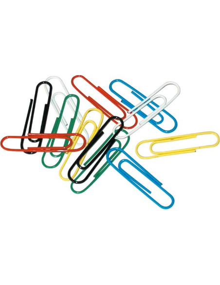 ▷ CLIPS APLI COLORES SURTIDOS Nº 2 32MM CJ.100 | Taine - Imagen 1