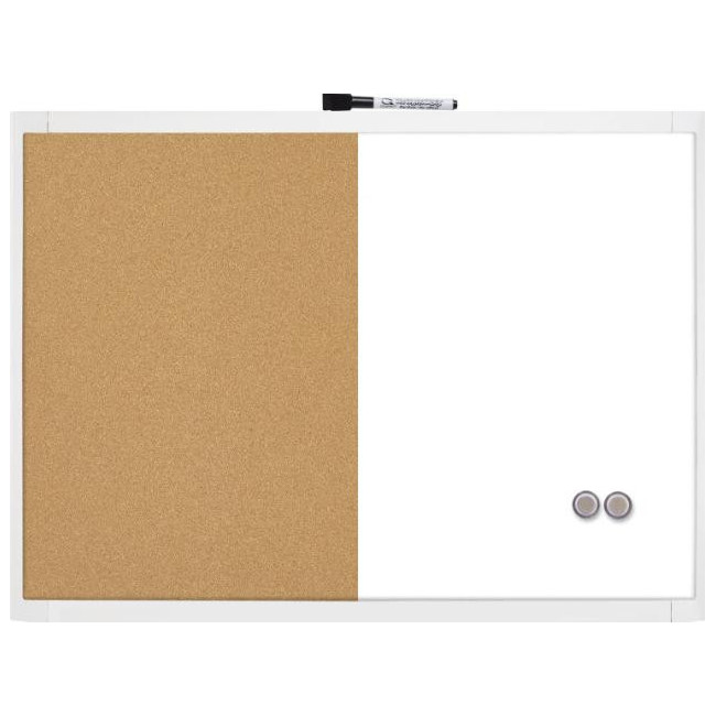 ▷ COMBO NOBO REXEL HOGAR PIZARRA MAG.+TABLERO CORCHO 585x430MM C.SURTIDOS | Taine - Imagen 1