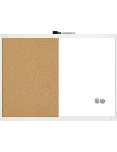 ▷ COMBO NOBO REXEL HOGAR PIZARRA MAG.+TABLERO CORCHO 585x430MM C.SURTIDOS | Taine - Imagen 1