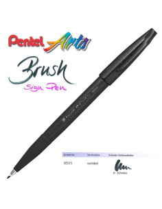 ▷ ROTULADOR PENTEL PINCEL AQUASH SES15 NG | Taine - Imagen 1