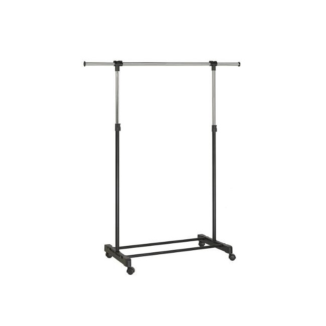 ▷ PERCHERO UNILUX EXTEND NEGRO/PLATEADO | Taine - Imagen 1