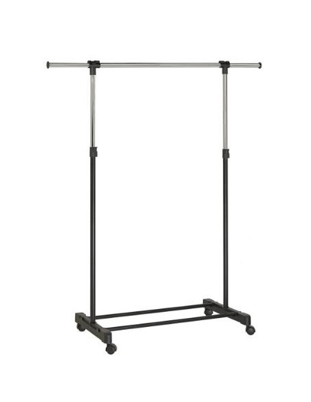 ▷ PERCHERO UNILUX EXTEND NEGRO/PLATEADO | Taine - Imagen 1