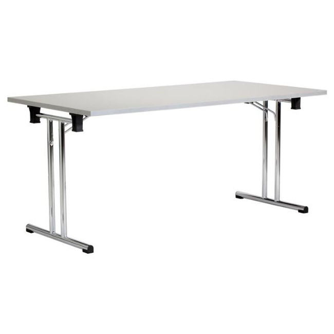 ▷ MESA ROCADA PLEGABLE RECTANGULAR 160x80 CM | Taine - Imagen 1