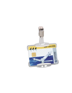 ▷ IDENTIFICADOR DURABLE PASES SEGURIDAD 54x85MM TRANSPARENTE | Taine - Imagen 1