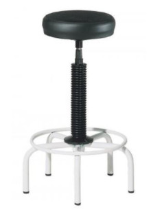 ▷ TABURETE ROCADA TAPIZADO RD900 NEGRO | Taine - Imagen 1