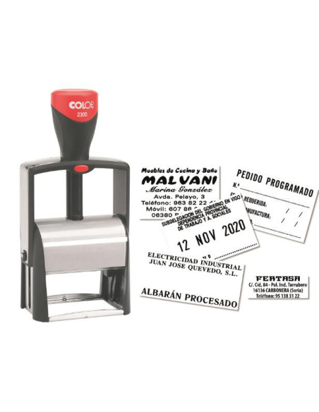 ▷ SELLO COLOP AUTOMATICO CLASSIC LINE 2300 PERSONALIZADO | Taine - Imagen 1