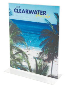 ▷ PORTACARTEL EN T | Taine - Imagen 1