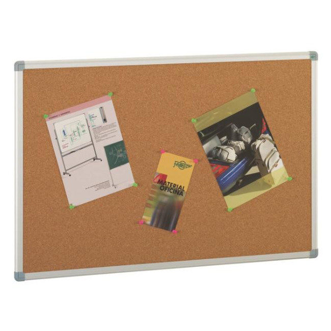 ▷ TABLERO FAIBO CORCHO MARCO DE ALUMINIO | Taine - Imagen 1