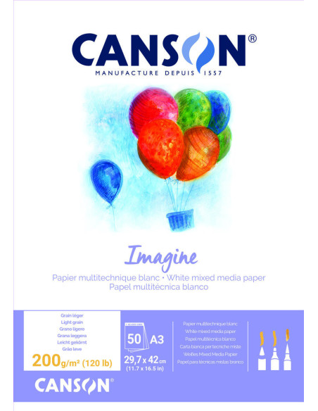 ▷ LÁMINAS CANSON DE DIBUJO IMAGINE | Taine - Imagen 6