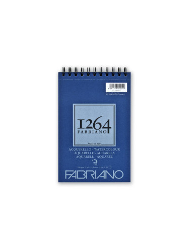 ▷ BLOC DIBUJO FABRIANO ACUARELA 1264 ESPIRAL A5 300GR | Taine - Imagen 1